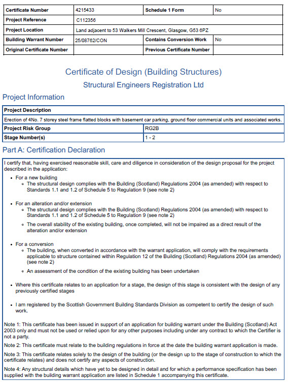 SER Certification